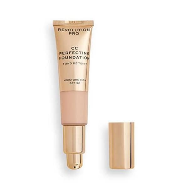 Mångsidig smink för torr till blandad hy SPF 30 CC Cream Perfekterande foundation 26 ml - Nyans: F1