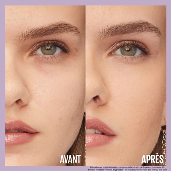 Foundation - Maybelline New York - Superstay Lumi Matte 115 - Rose - Vegan - Non-comedogenic