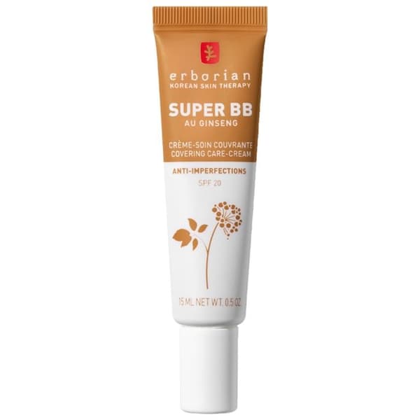 Finish-Erborian Super Bb Light 15 ml (nyans: Caramel)