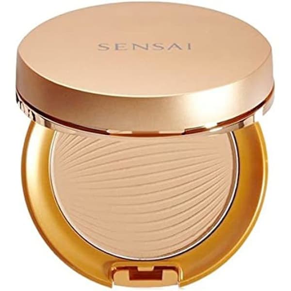 Pulver - SENSAI - Sensai Silky Bronze Natural Compact Sc02 - Brun - Alla hudtyper