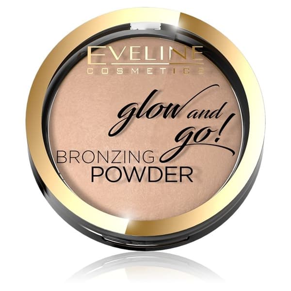 Eveline Cosmetics Glow And Go! Kompakt Bronzerskt 01 Go Hawaii, 8.5 g