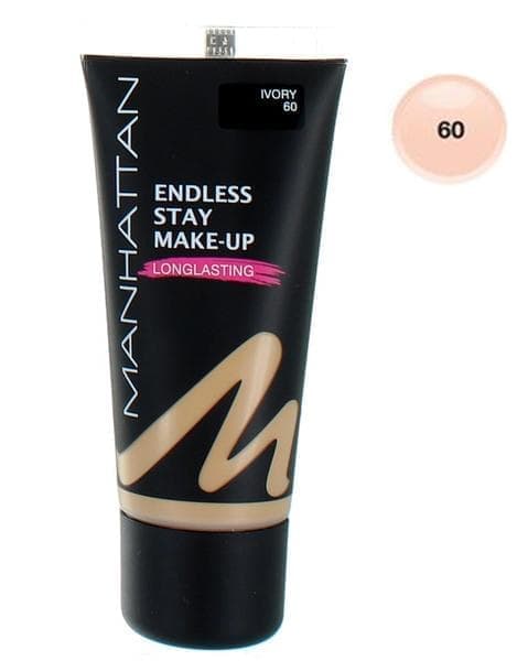 Manhattan Endless Stay Make-Up Foundation -  60 Ivory