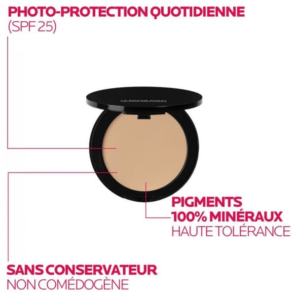 Foundations - La Roche Posay - Tolériane Teint Minéral N°13 - Beige Sable - 9,5g - Känslig hud