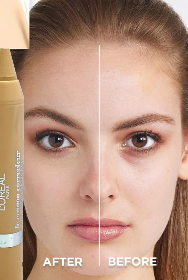 L'Oreal True Match Super-Blendable Creamy Crayon Concealer-Vanilla