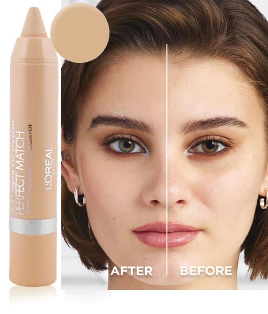 L'Oreal True Match Super-Blendable Creamy Crayon Concealer-Ivory