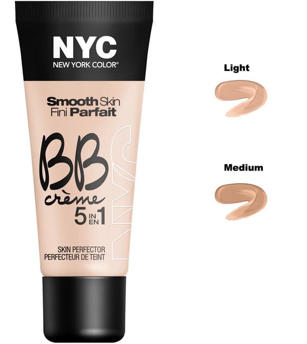 NYC Smooth Skin BB Crème 5 In 1-Medium