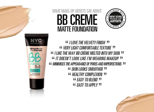 NYC Smooth Skin BB Crème 5 In 1 Instant-Light