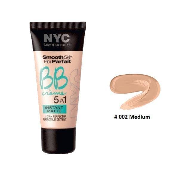 NYC Smooth Skin BB Crème 5 In 1 Instant Matte-Medium