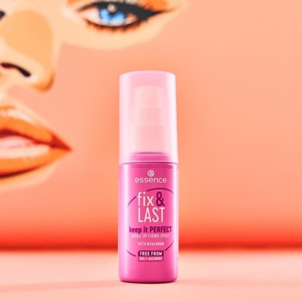 Spray Fixeringsspray för Makeup - Essence - Fix & Last Keep It Perfect - 200 ml - Alla hudtyper - Långvarig