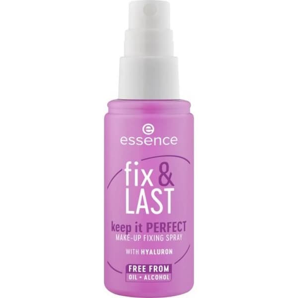 Spray Fixeringsspray för Makeup - Essence - Fix & Last Keep It Perfect - 200 ml - Alla hudtyper - Långvarig