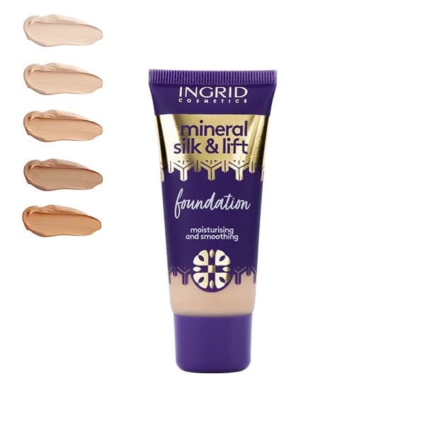 I Fugtgivende og udglatnende FOUNDATION MINERAL SILK & LIFT 029 - PORCELÆN