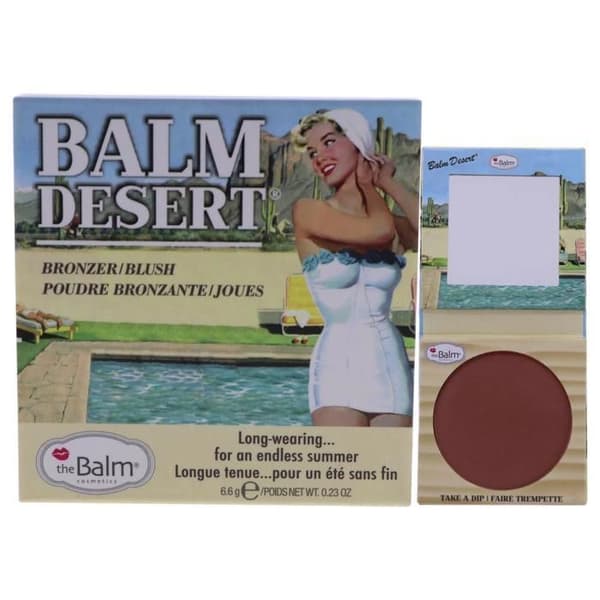 Maquillaje el Bálsamo Bálsamo Desierto Bronceador-Rubor 0.23oz