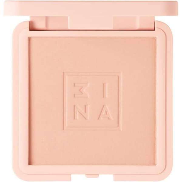 3INA MAKEUP Den kompakta pudern 607 - Rose Nu - Svilande naturlig finish - Jämn täckning
