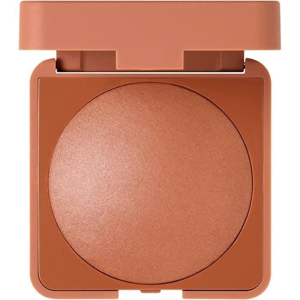 3INA MAKEUP Bronzer Powder 674 Marron Foncé - Vegansk - Bronzer Pulver 674 - Marron foncé - 2i1 Bronzer Highlighter Pulver -