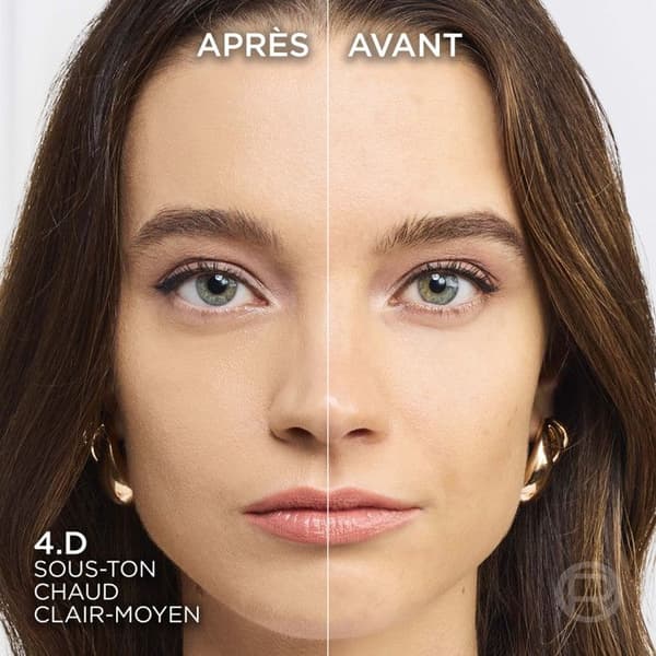 L'Oréal Paris Accord Parfait Flytande Foundation 4.D Naturlig Guld 30ml