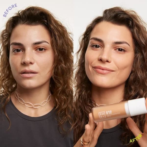 3INA MAKEUP - 3-i-1 Stiftung med SPF 15 och Vitamin C - Vegan - Cruelty Free