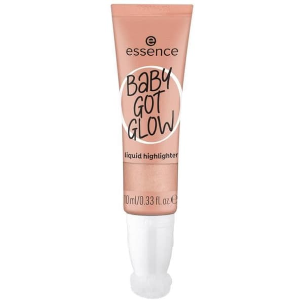 Highlighter Vätska - Essence - Baby Got Glow - Nyans Champagne - 30 Breezy Bronze - Naturligt Ljus