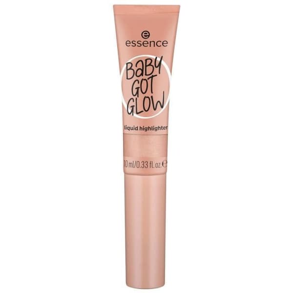 Highlighter Vätska - Essence - Baby Got Glow - Nyans Champagne - 30 Breezy Bronze - Naturligt Ljus