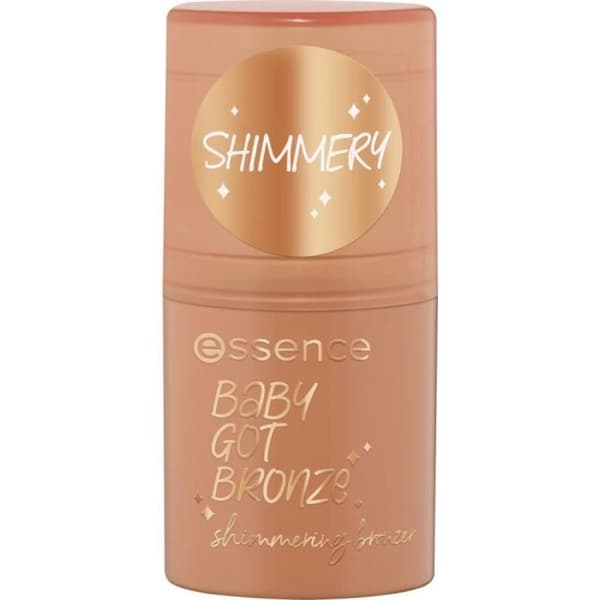 Essence - Bronzer i stick med glimmer Baby Got Bronze Shimmering Bronzer - 10 Golden Hour
