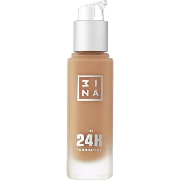 3INA MAKEUP Foundation Mörk Beig 24H - Vegansk - Inte testat på djur