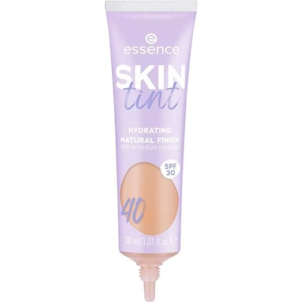 Foundation - Essence - Skin Tint - Nyans 40 - SPF 30 - Vegansk - Fuktgivande