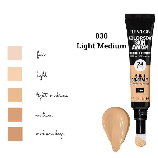 Revlon Colorstay Skin Awaken 24H 5-In-1 Concealer - Light Medium