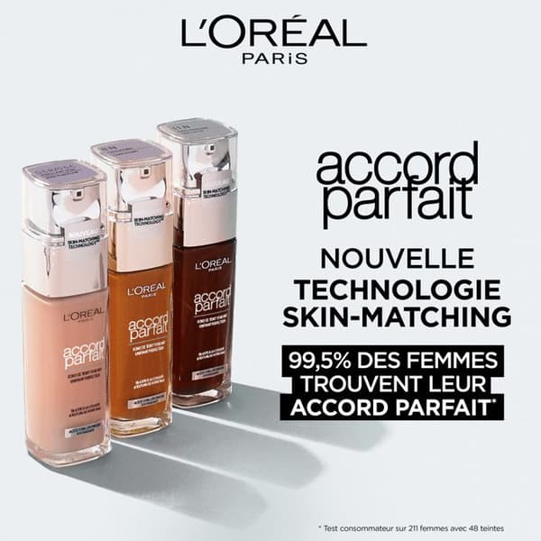 Foundation - L'OREAL PARIS - Perfect Match - Pink Sand - 30 ml - Perfekt match