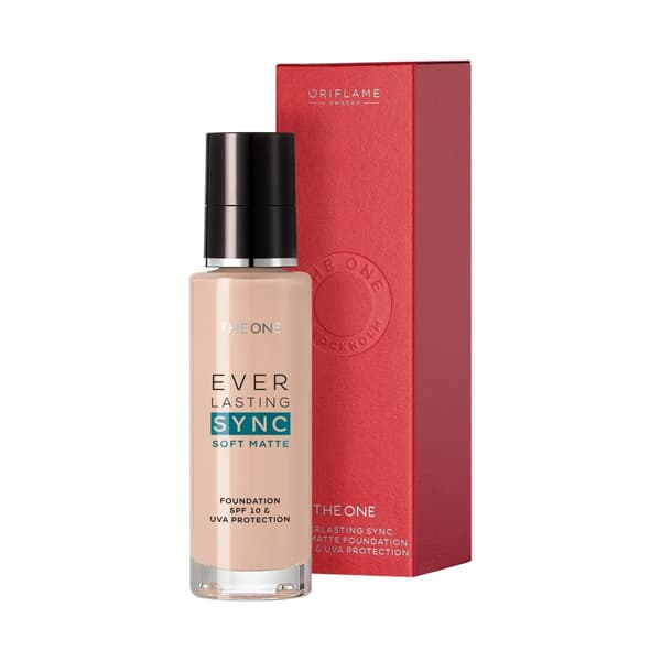 Oriflame THE ONE Everlasting Sync Mattifying Foundation SPF 10 - Alabaster Cool 30 ml