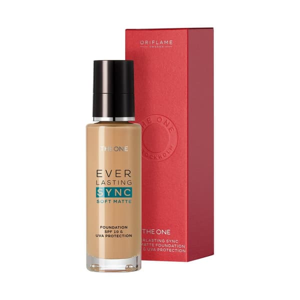 Oriflame THE ONE Everlasting Sync Mattifying Foundation SPF 10 - Elfenbensneutral 30 ml