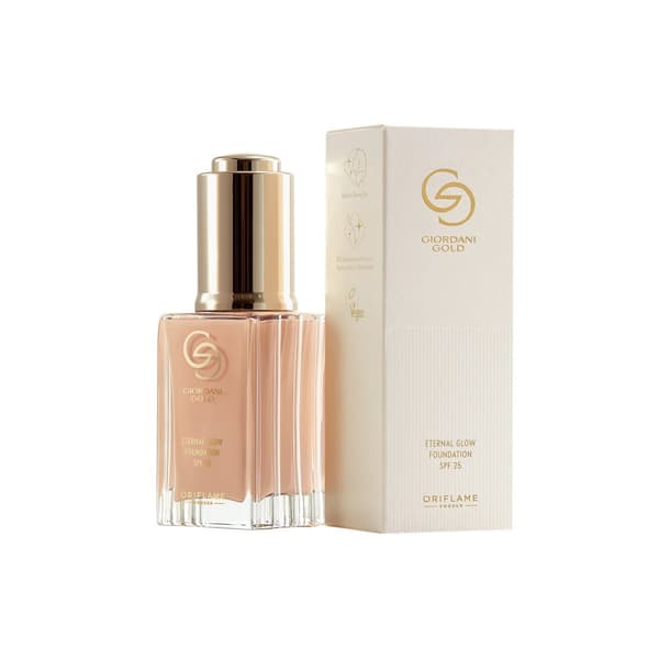 Oriflame Giordani Gold Eternal Glow -meikkivoide SPF 25 - pehmeä hiekka 30 ml