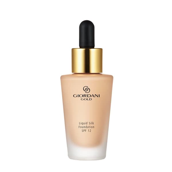 Oriflame Giordani Gold Liquid Silk -meikkivoide SPF 12 - Vanilja 30 ml