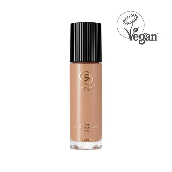 Oriflame Giordani Gold Long-Lasting Mineral Foundation SPF 20 - Lys Elfenben Neutral 30 ml