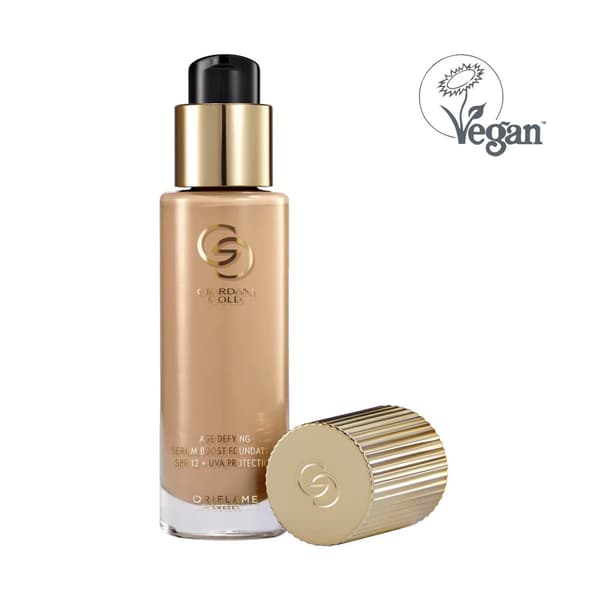 Oriflame Giordani Gold seerumipohjainen nuorentava meikkivoide SPF 12 + UVA - Beige Warm 30 ml