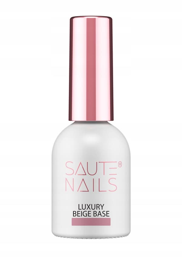 SAUTE NAILS Hybrid neglebase Luksus BEIGE BASE - 8ml