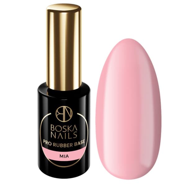 BOSKA NAILS RUBBER BASE PRO - MIA - 10ml - STOR