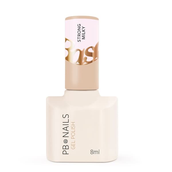 PB NAILS Hybrid Base STÆRK MÆLKE - 8ml