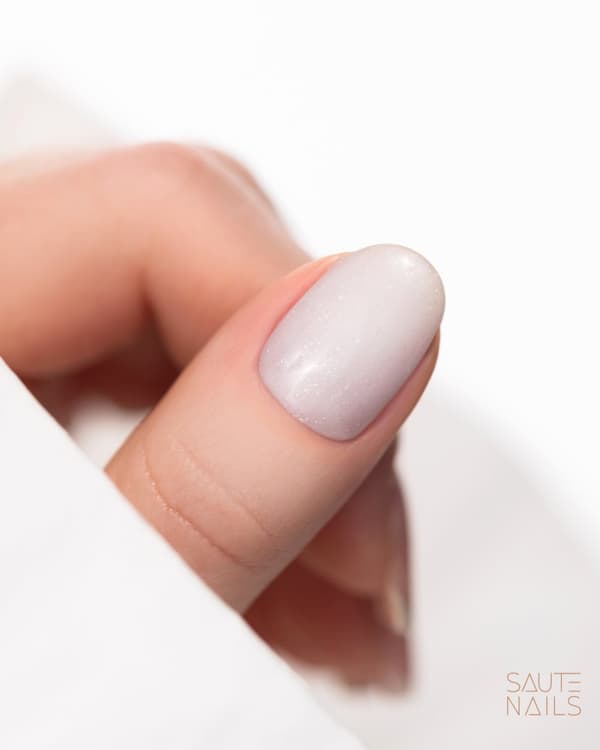 SAUTE NAILS Hybridbas för naglar Express GLITTER DAISY BASE - 8ml