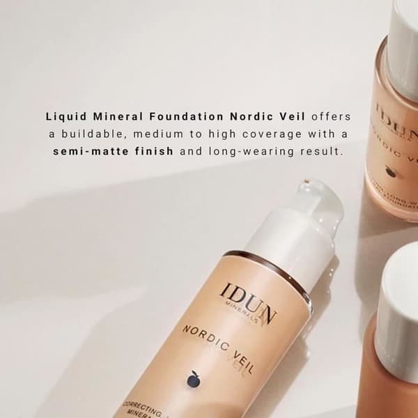 Anticerne - IDUN Minerals - Freja Varm Ljus - Vegan - Flytande - Naturlig Finish