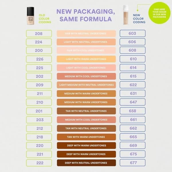 3INA MAKEUP - Foundation 3 i 1 med SPF 15 och Vitamin C - Nyans rosa 615