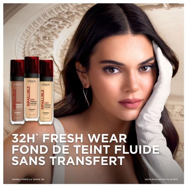 L'OREAL PARIS INFAILLIBLE foundation - Långvarig 32h - Naturligt linne