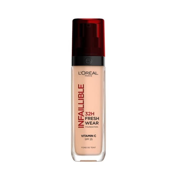 L'OREAL PARIS Infallible Foundation - Långvarig 32h - Rosa vanilj