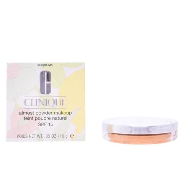 Eau de toilette Clinique ALMOST POWDER naturlig puderhy SPF15 #03-light 10 gr Kvinnor