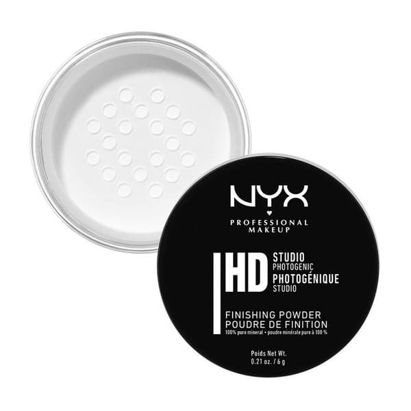Mattifierande puder - NYX - HD Studio - Transparent - Lätt slöja finish - Alla hudtyper