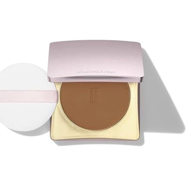 Kompakt pulver - Elizabeth Arden - Flawless finish - Mycket mörk - Matt finish - Lätt täckning