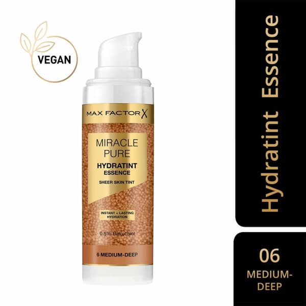 Flydende makeup foundation Max Factor MIRACLE PURE Nº 6-Medium-Deep 30 ml