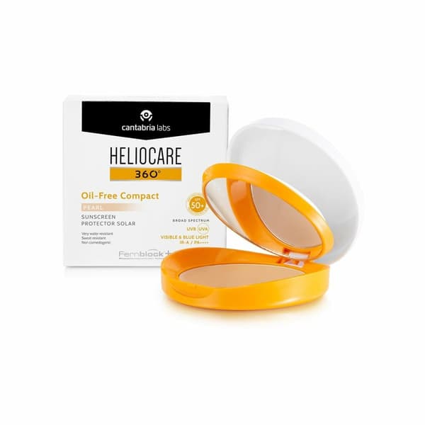 Puuterimeikinpohjustustuote Heliocare HELIOCARE 360º Pearl Spf 50 10 g