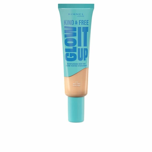 Nestemäinen meikin pohjustusaine Rimmel London KIND & FREE Nº 010-Rose Ivory 30 ml