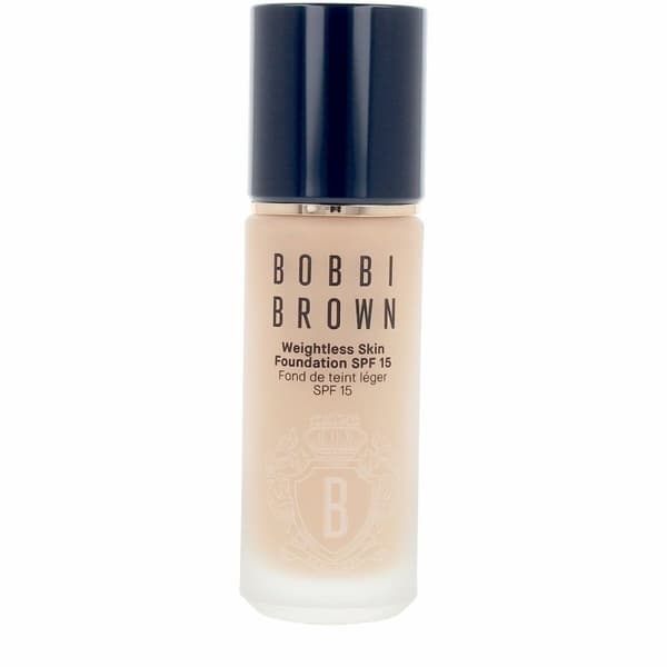 Flytende Sminke-base Bobbi Brown WEIGHTLESS SKIN Naturell Spf 15 30 ml