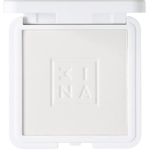 3ina - Vegan - Djurfri Makeup - The Setting Compact Powder 100 - Transparent - Kompakt Ansiktspuder - Luminous Finish -