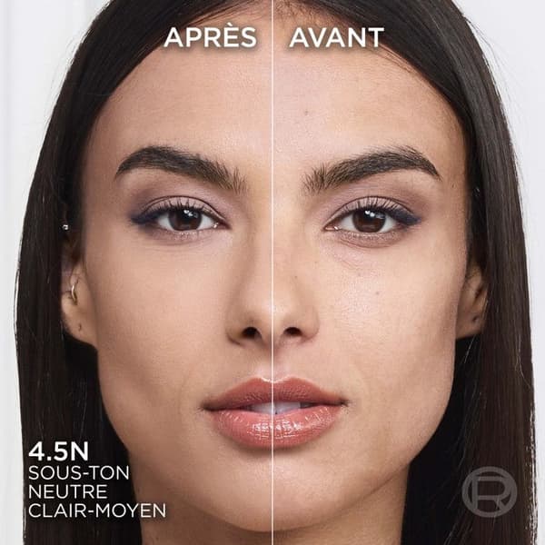 Foundation - L'OREAL PARIS - Accord Perfect - 4.5N TrueBeige - 30 ml - Skräddarsydd förenande